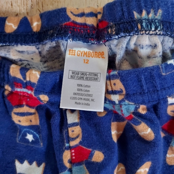 Boys Gingerbread Pajama Set - Picture 4 of 4